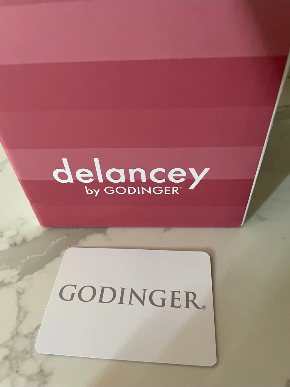 Godinger Clear Crystal Square Decanter with Geometric Stopper